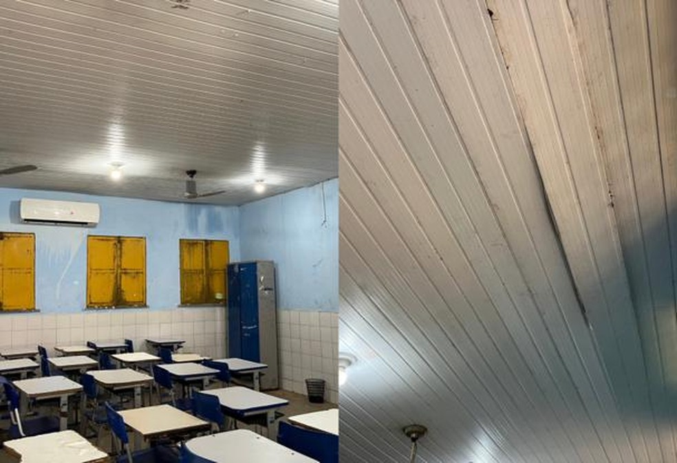 Sala de aula — Foto: Izabella Lima/g1
