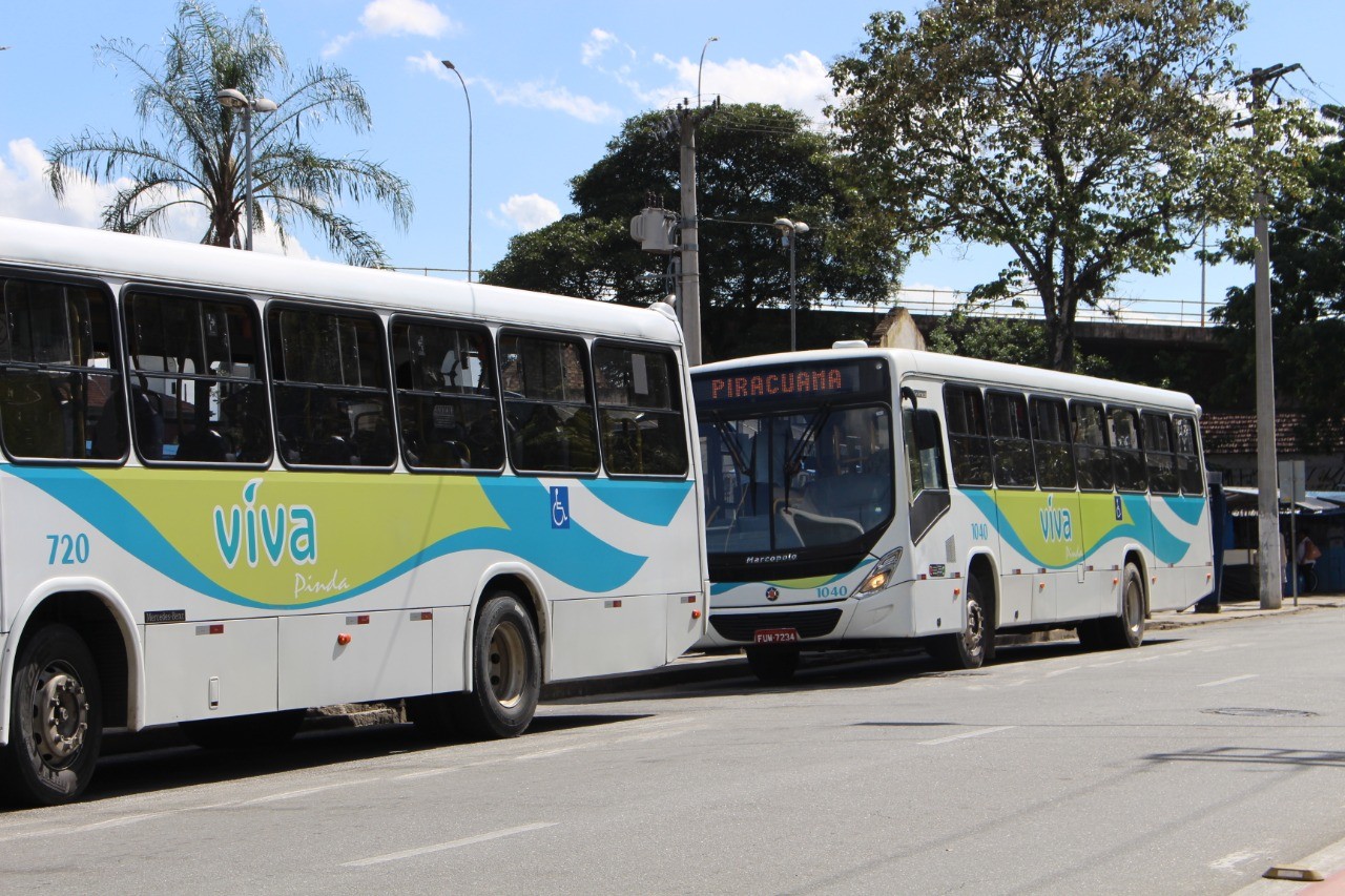 Criminosos furtam peças de ônibus e prejudicam circulação do transporte público em Pindamonhangaba