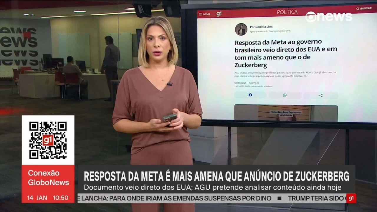 Meta responde ao governo após afrouxar controles e diz estar comprometida com transparência e direitos humanos