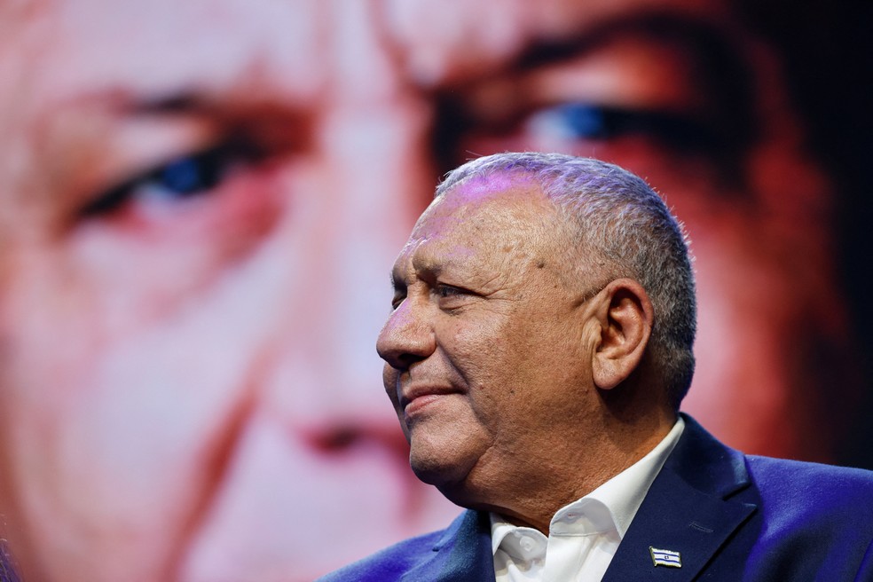O líder da oposição israelense e ex-chefe militar, Gadi Eisenkot — Foto: REUTERS/Amir Cohen