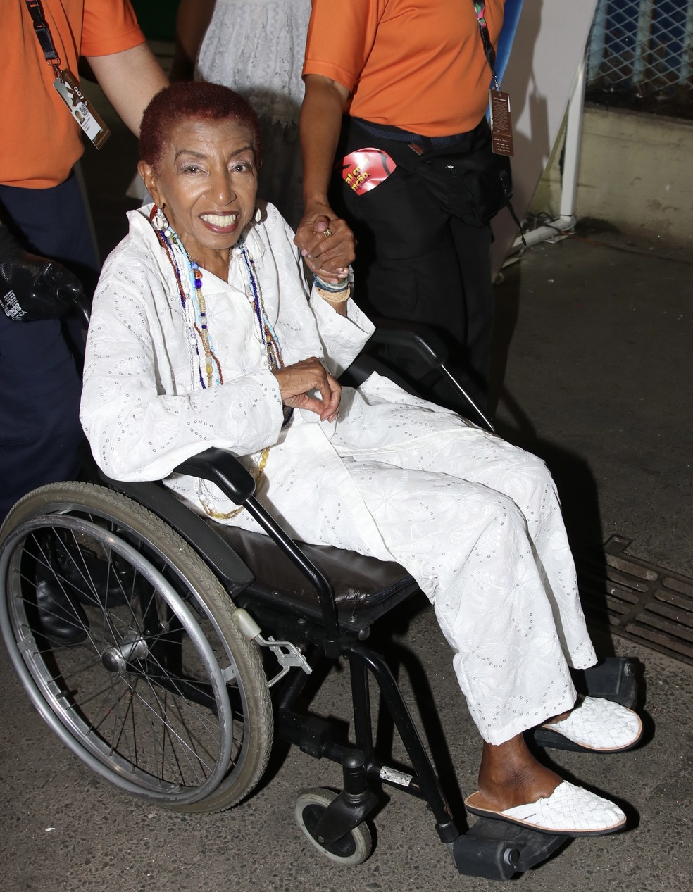 Leci Brandão chega à Sapucaí no Carnaval 2026. — Foto: Rogério Fidalgo/AgNews