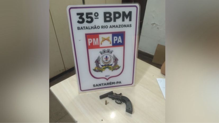 Homem é preso por porte ilegal de arma de fogo em Santarém 