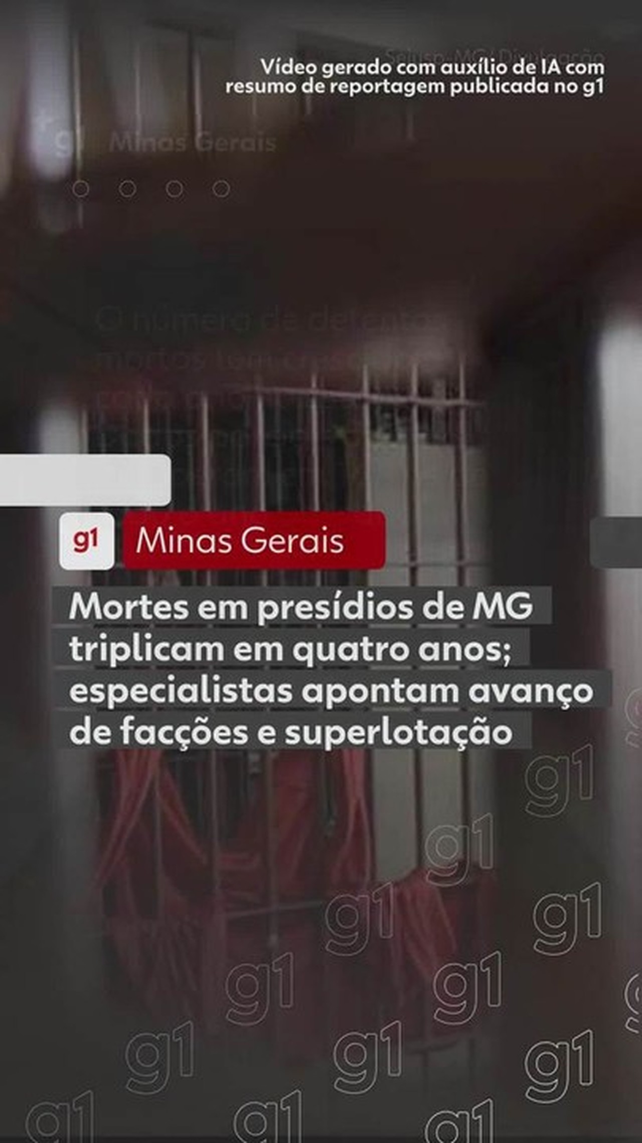 Mortes em presídios de MG triplicam em 4 anos; especialistas apontam avanço de facções, drogas e superlotação