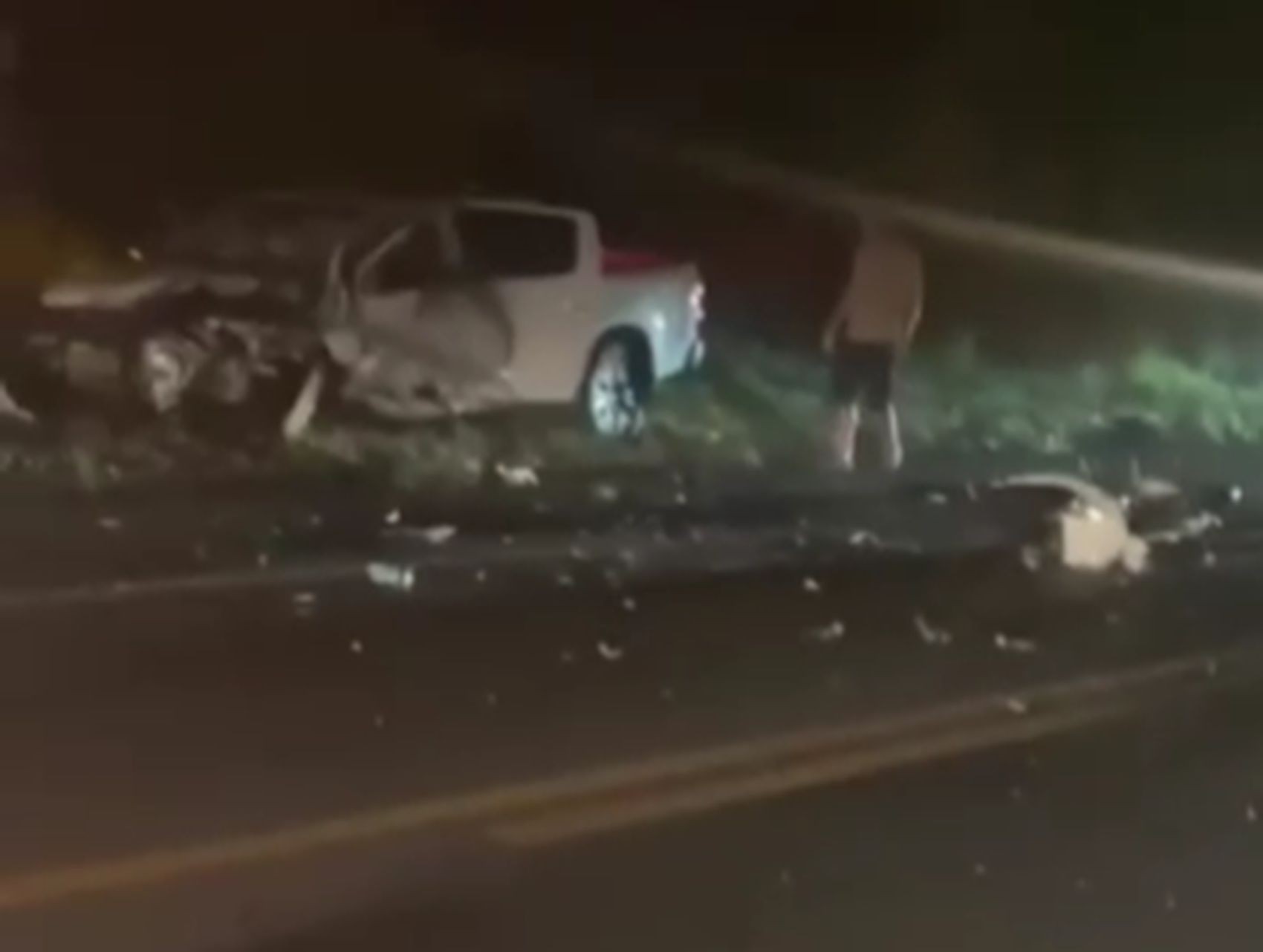 Acidente entre quatro veículos deixa um morto e pelo menos 10 feridos na BR-235 em Areia Branca