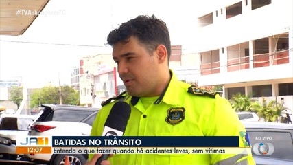 Veja o que fazer em situações de batidas no trânsito