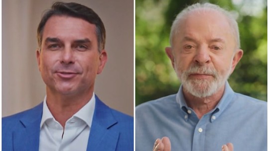 Programa eleitoral de Flávio vai ao ar sem áudio; candidato do PL e Lula citam Aparecida