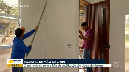 Falta de mão de obra afeta construtoras em Palmas