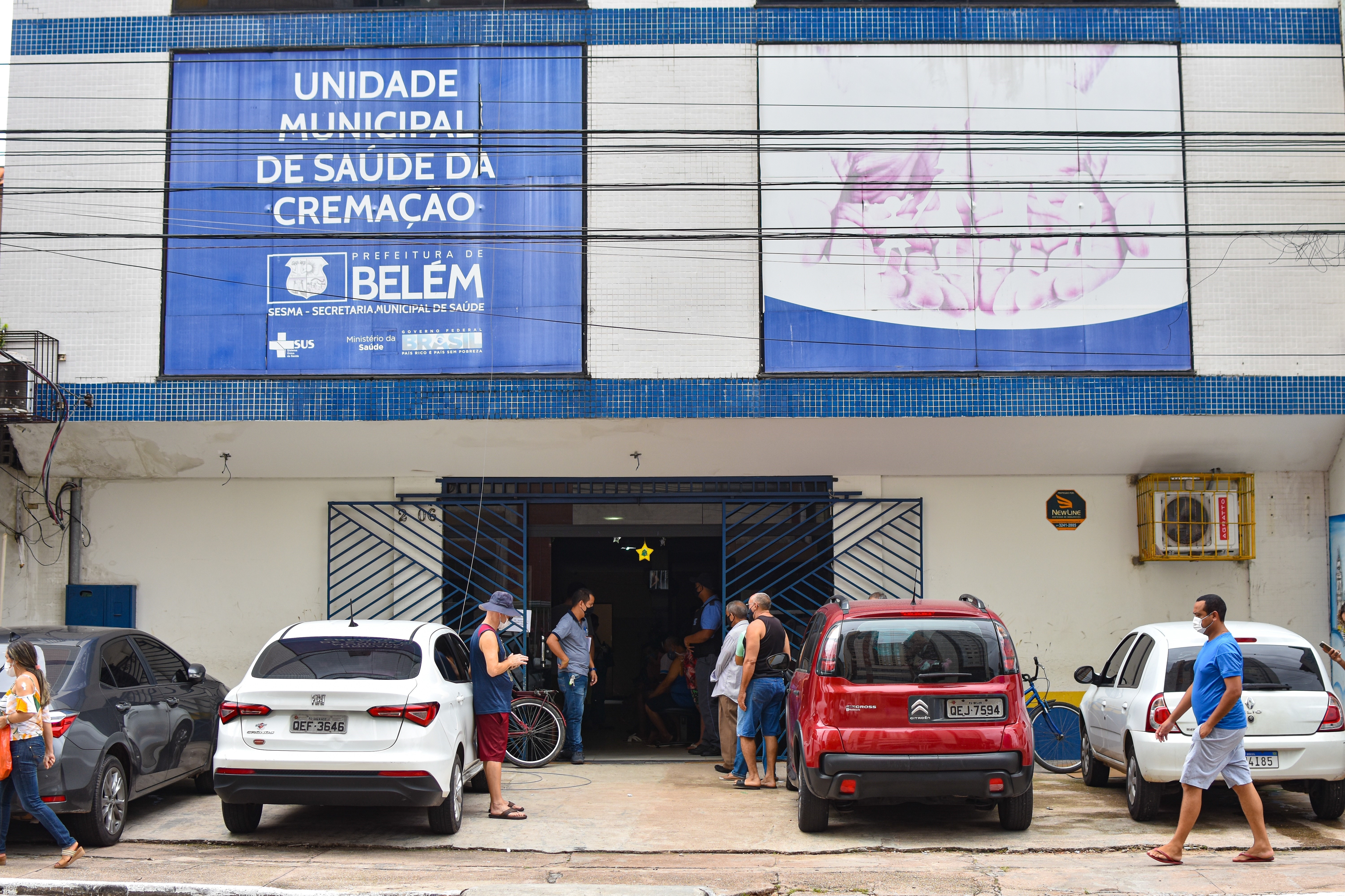 
Unidade Básica de Saúde da Cremação suspende atendimento à população, em Belém