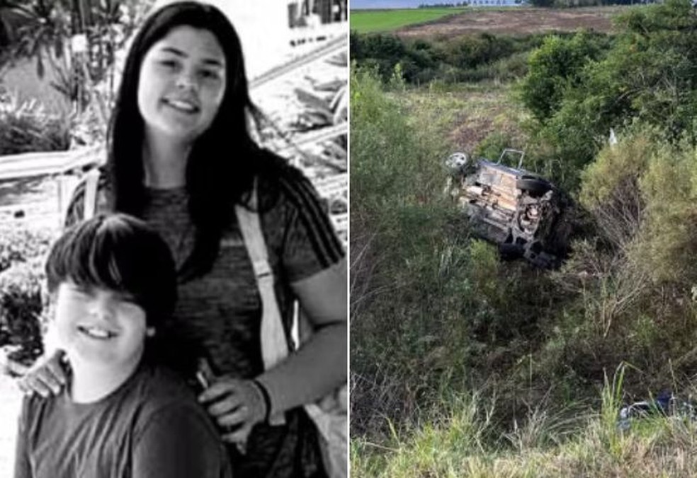 Enteados da filha de Mano Menezes morrem em acidente no Rio Grande do Sul — Foto: Reprodução
