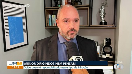 Saiba quem é responsabilizado quando um adolescente sem CNH dirige