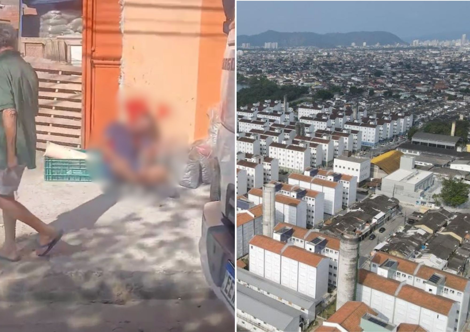 
Homem é executado a tiros por dupla em moto em frente a comércio no litoral de SP