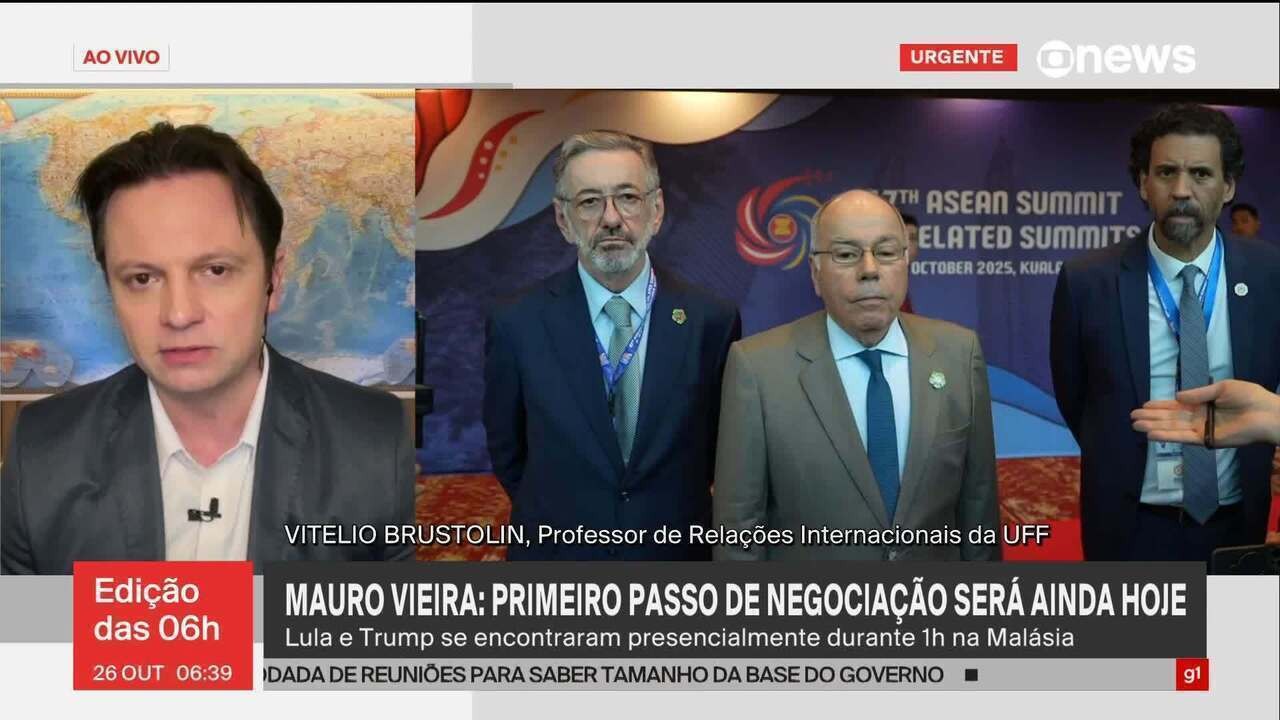 'Os interesses americanos estão falando alto', 'ainda não dá para falar em vitória'; especialistas avaliam encontro de Lula e Trump