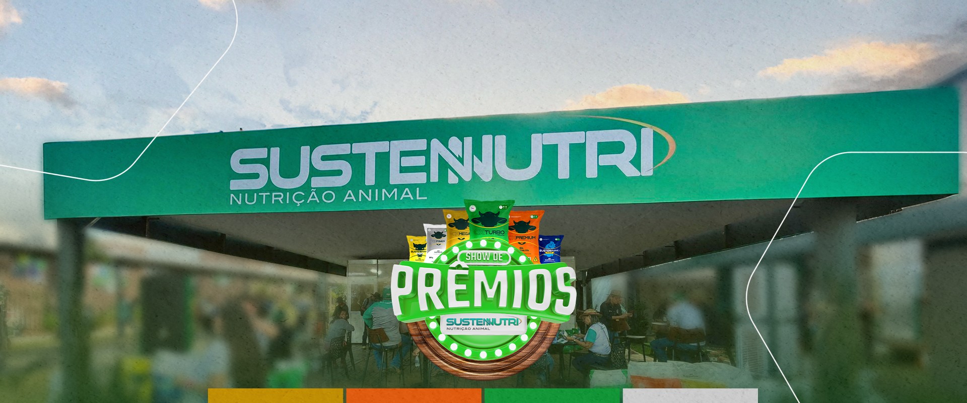 Sustennutri destaca-se na 11ª RRS em novo espaço e com Campanha Show de Prêmios