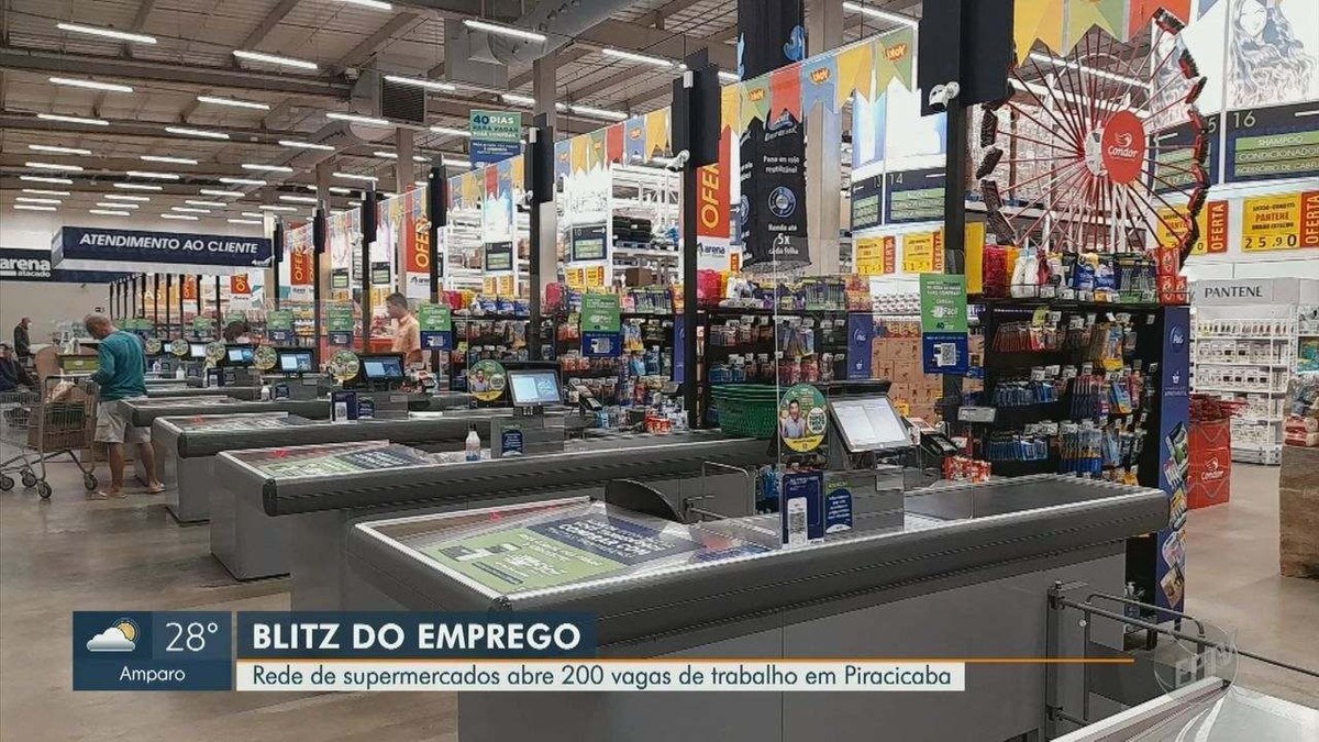 Rede de supermercado abre 250 vagas de emprego em Campinas