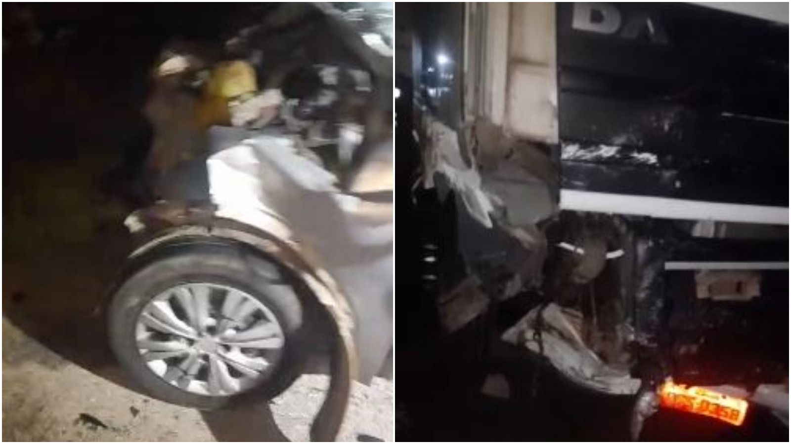 Três homens em carro morrem no Ceará em colisão frontal entre carro e caminhão