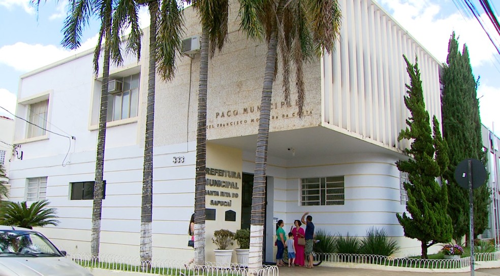 Prefeitura de Santa Rita do Sapucaí (MG) — Foto: Reprodução/EPTV