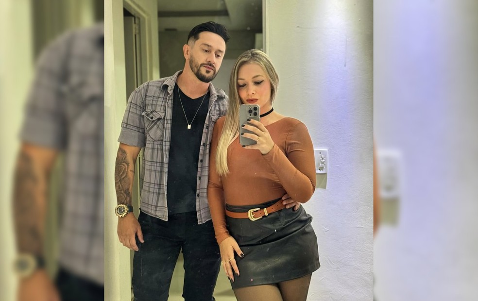 Júlia Gabriela e Diego Felipe estavam juntos há 4 anos — Foto: Arquivo Pessoal