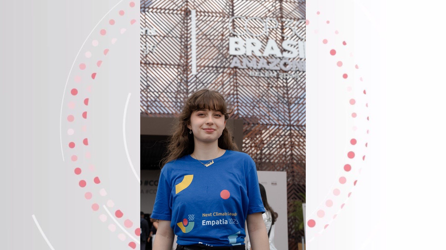 Estudante do Paraná foi selecionada entre mais de 8 mil participantes e representa jovens na COP30