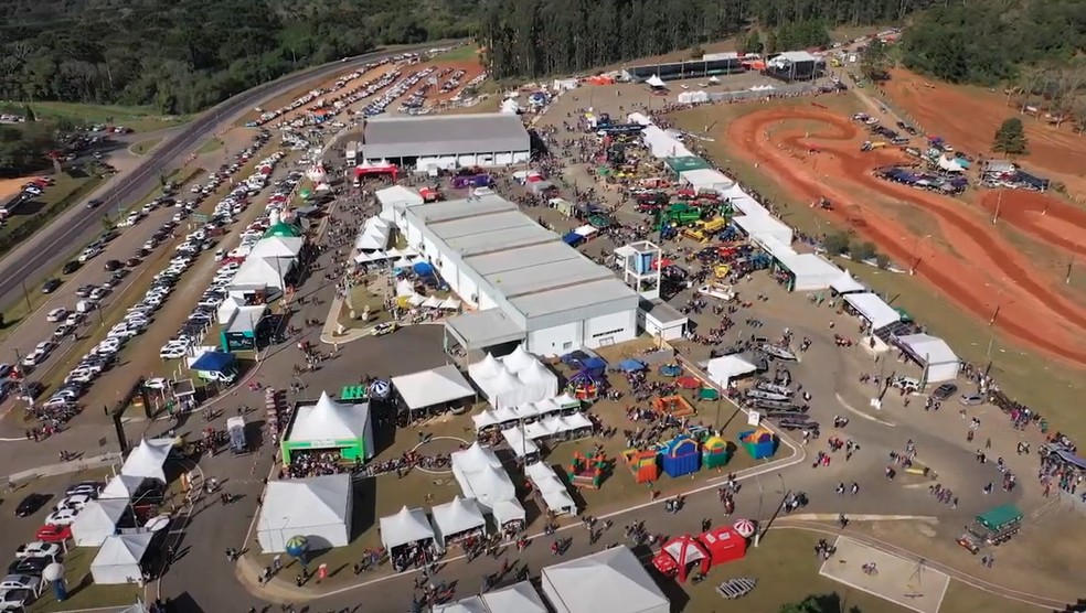 13ª Fenafep foi realizada em Prudentópolis — Foto: Prefeitura Municipal