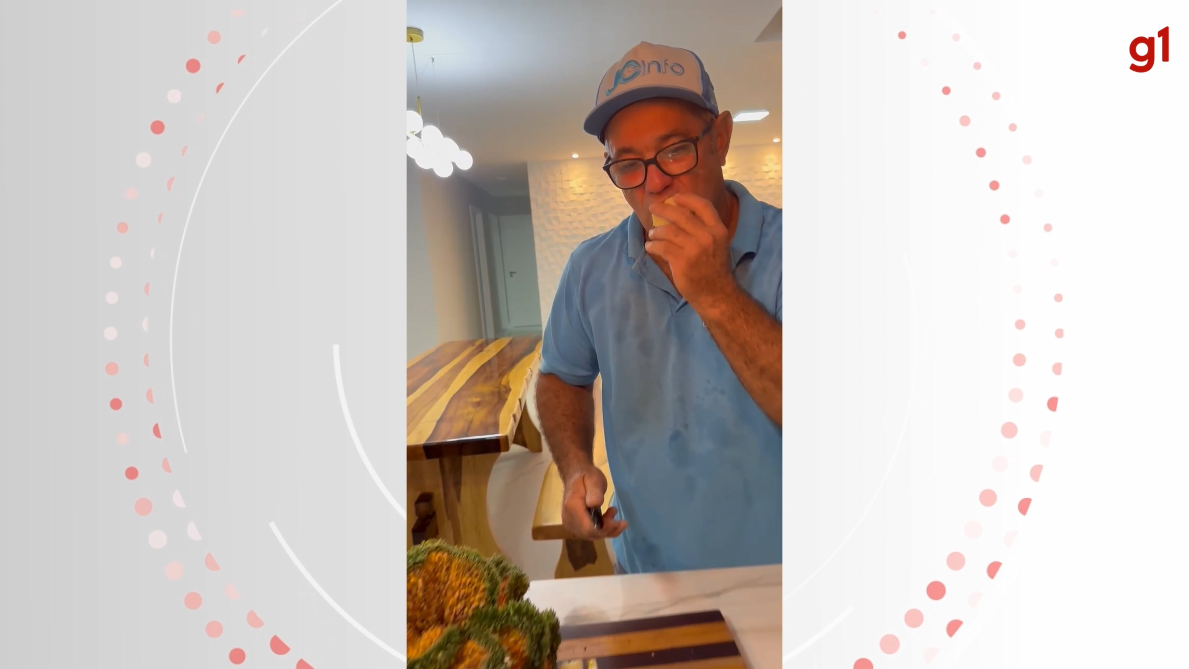 VÍDEO: Produtor que colheu abacaxi ‘desengoçado’ no ES prova a fruta