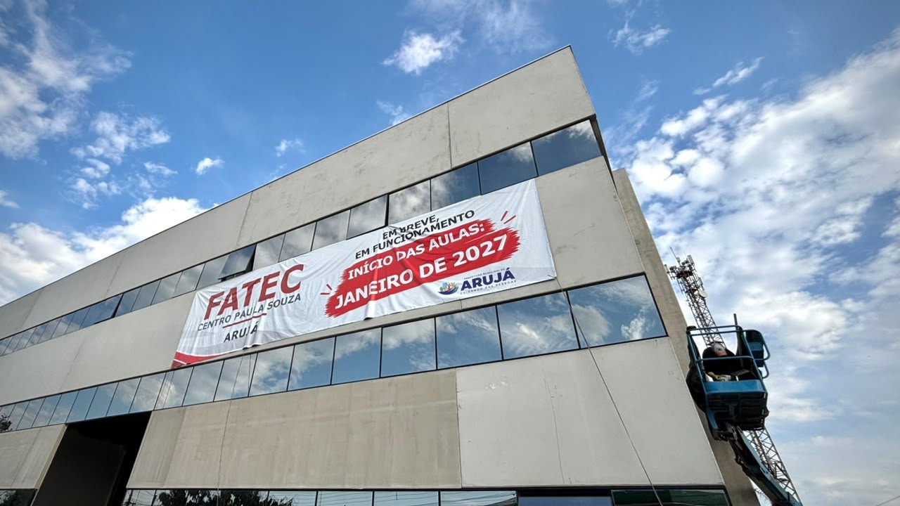 Arujá terá primeira Fatec em 2027 e amplia oferta de cursos de qualificação profissional
