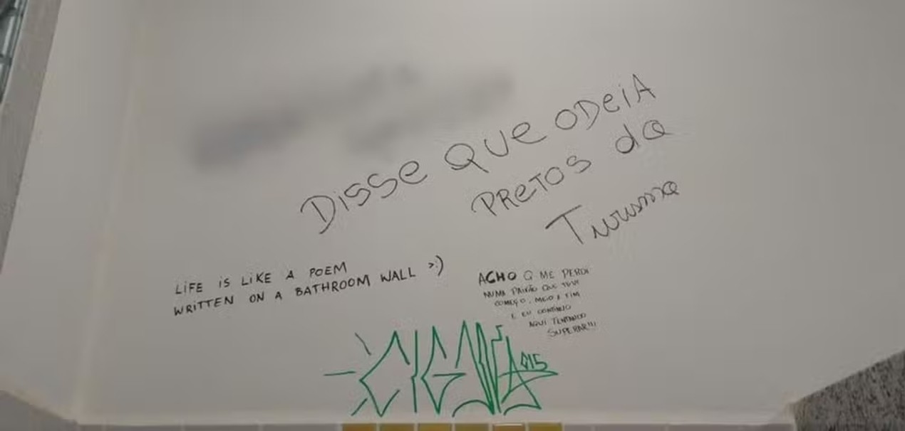 Com laudo de caligrafia, polícia identifica aluna suspeita de pichar frases racistas na UFSCar de Sorocaba