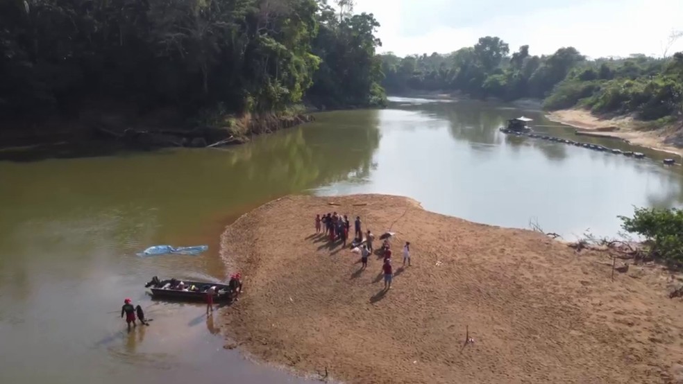 Rio Jamari em Rond&ocirc;nia &mdash; Foto: Rinaldo Moreira - Rede Amaz&ocirc;nica