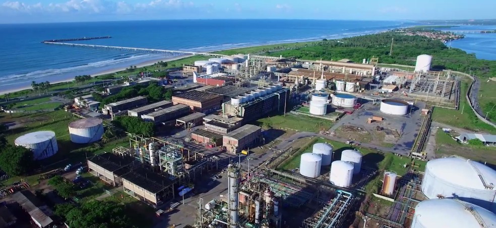 Braskem, petroquímica que fazia exploração de sal-gema em Maceió, foi apontada como causadora das rachaduras em bairros de Maceió — Foto: Divulgação/Braskem
