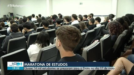 Quase 14 mil estudantes se preparam para o Exato em 17 de maio