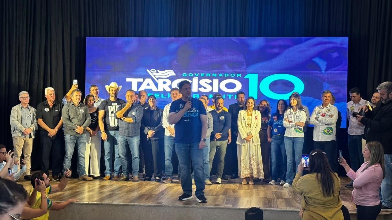 Em agenda pelo interior de SP, Tarcísio diz que governo banca à parte investimentos em hospitais administrados por OSs 