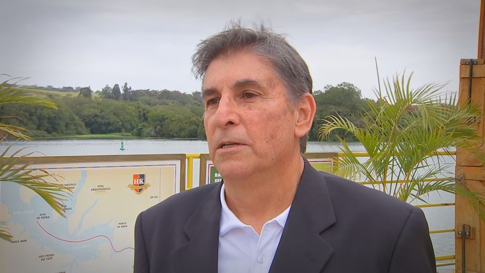 Carlos Nascimento, jornalista e empresário — Foto: Reprodução/TV TEM