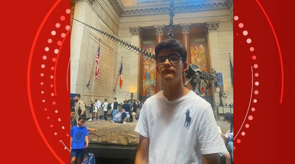 José aproveitou a disputa em NY para fazer turismo  — Foto: Arquivo pessoal