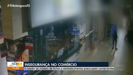 Insegurança aumenta e preocupa comerciantes de Palmas