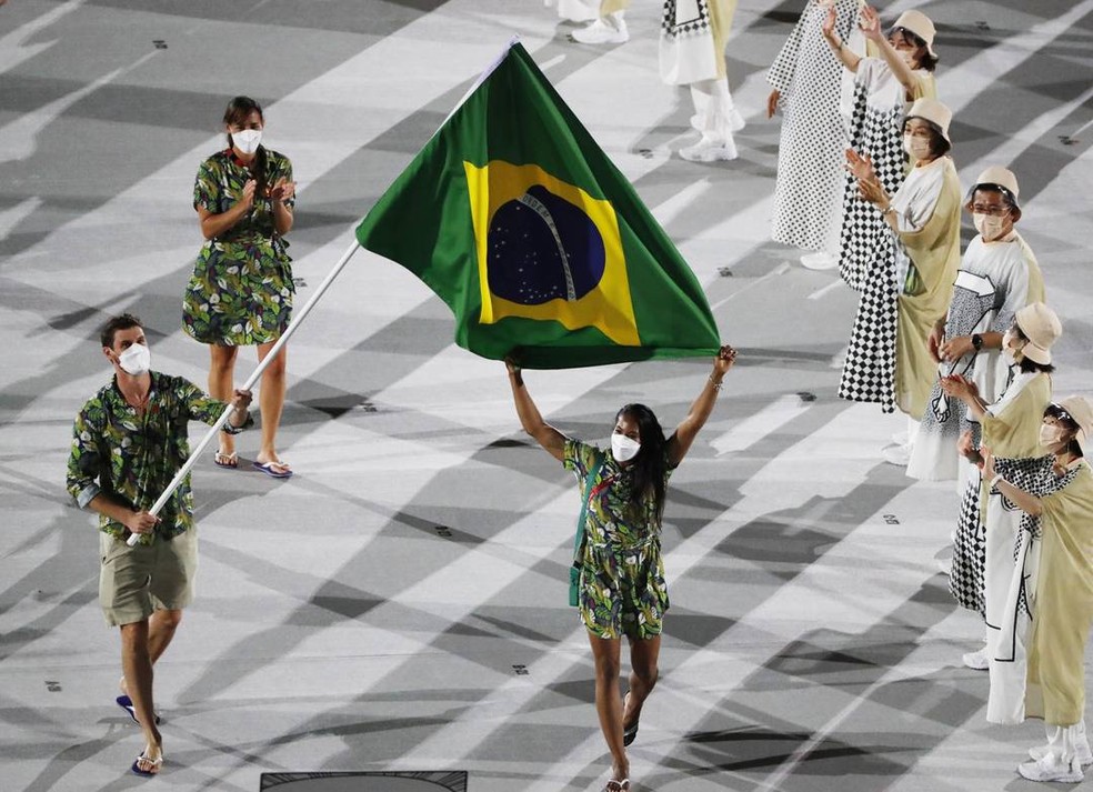 Símbolos olímpicos - Brasil Escola