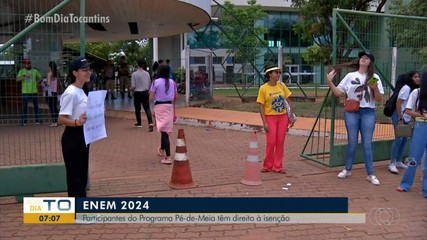 Estudantes inscritos no programa Pé-de-Meia têm direito à isenção do Enem