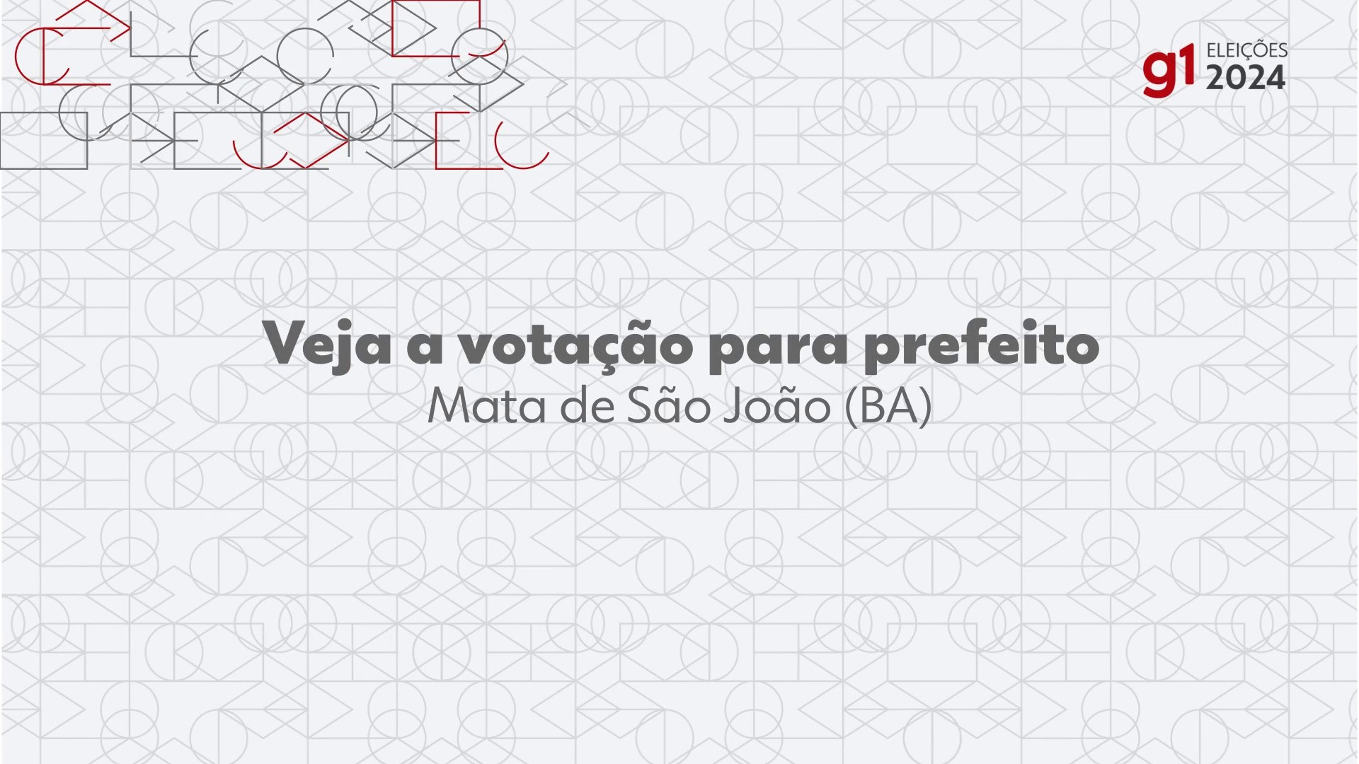 Eleições 2024: Bira da Barraca, do UNIÃO, é eleito prefeito de Mata de São João no 1º turno