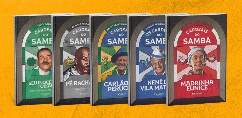 'Cardeais do Samba': coleção de livros reúne histórias de cinco nomes que ajudaram a construir o samba paulista