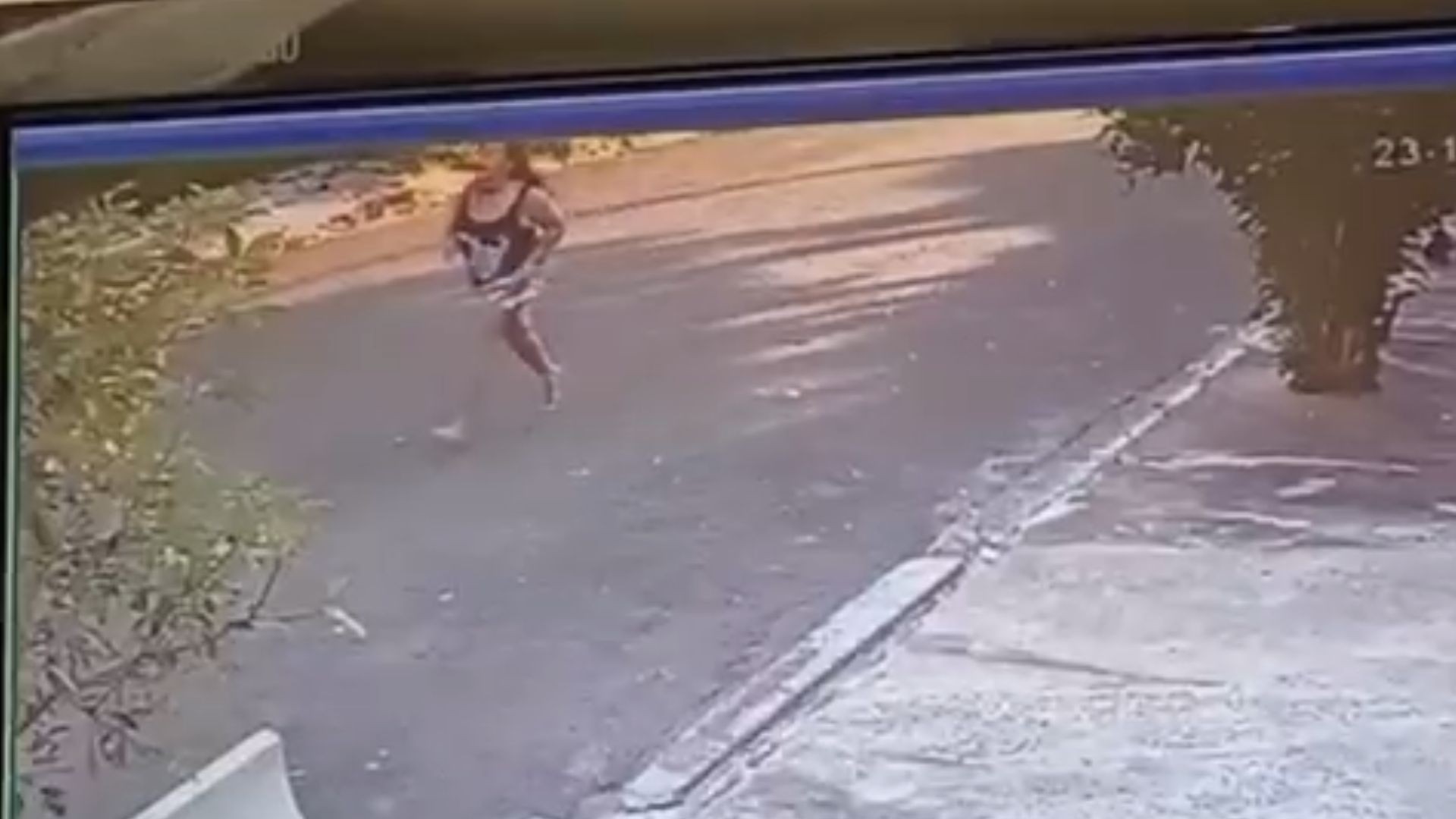 Câmera de segurança flagra mulher tentando fugir antes de ser morta pelo companheiro no interior de SP