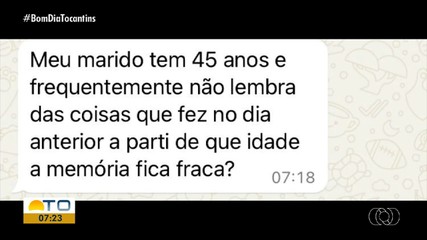 Bom Dia Responde tira dúvidas sobre o impacto da tecnologia na memória