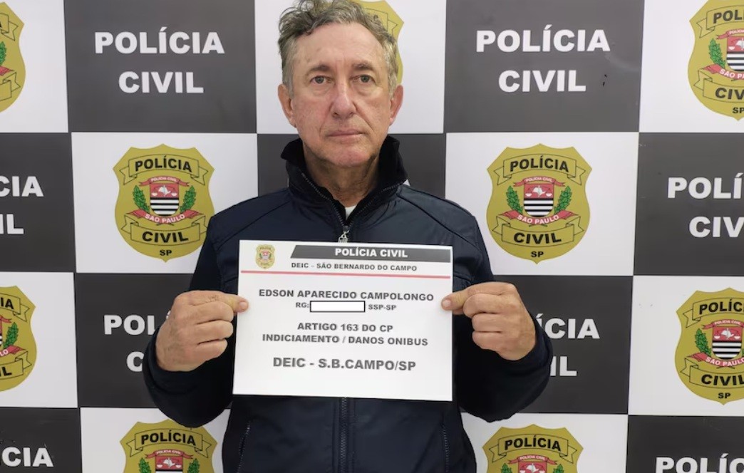 Servidor público preso por ataques a ônibus em SP ganha cerca de R$ 11 mil, usou carro oficial nas ações e dizia querer 'salvar o Brasil'   