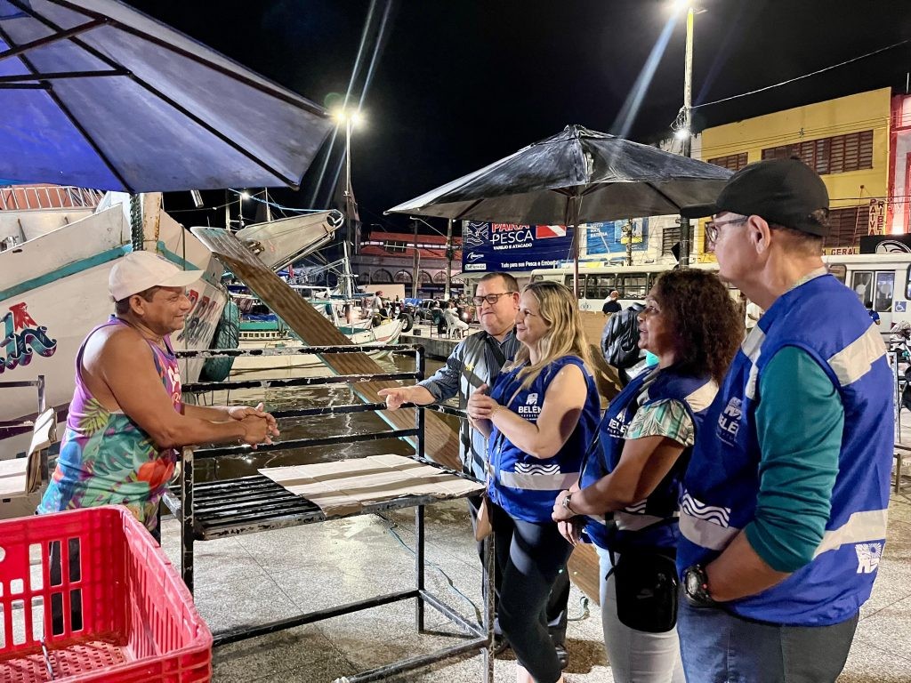 Decreto em Belém controla saída de pescado na Pedra do Peixe durante Semana Santa