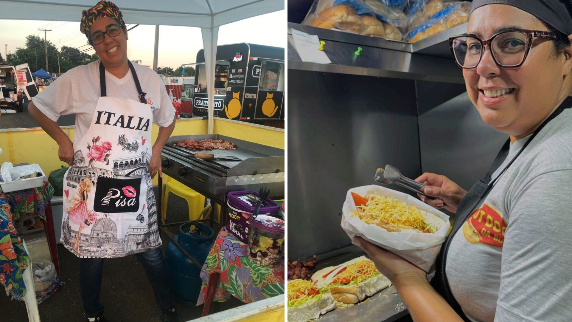 Com equipe 100% feminina e prêmio de até R$ 1 mil, dona de barraca promove batalha de cachorro-quente em Marília: 'Pioneiras'