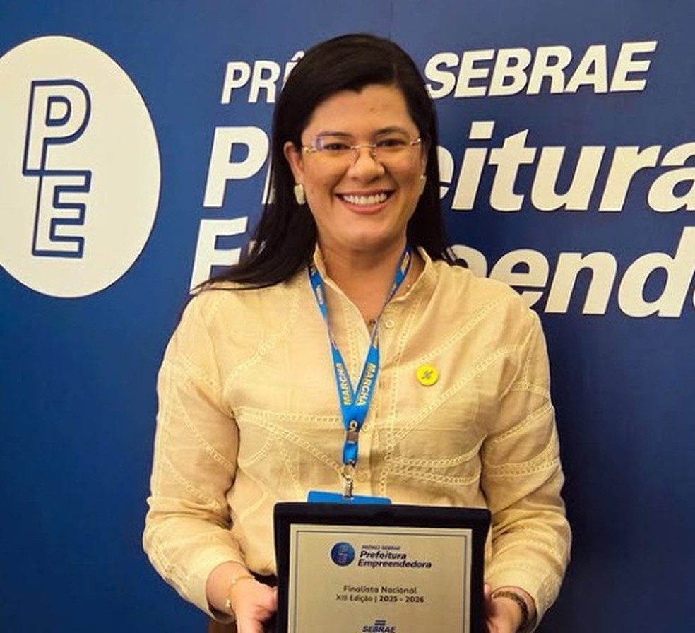 Marianna Almeida é prefeita de Pau dos Ferros — Foto: Reprodução