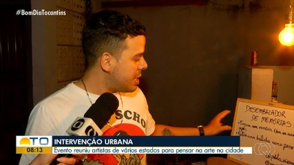 Evento reúnem artistas de várias áreas pensando em intervenções artísticas, em Palmas