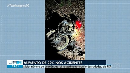 Número de acidentes aumenta no período de férias no Tocantins