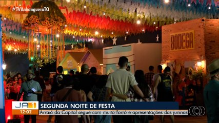 Veja os destaques da segunda noite do Arraiá da Capital