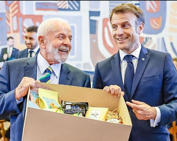 Queijo premiado e produzido no interior de SP está entre presentes de Lula para presidente da França 