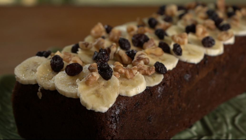 Hora do Rancho: aprenda a preparar bolo de banana com nozes