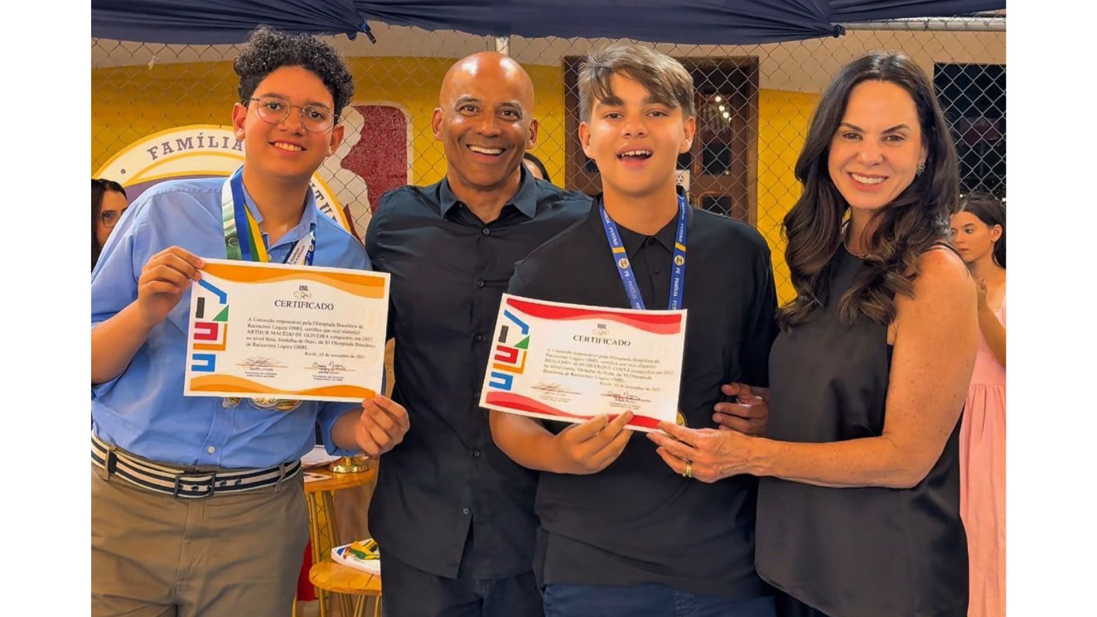 Colégio Cristão celebra recorde de medalhistas em Olimpíadas do Conhecimento
