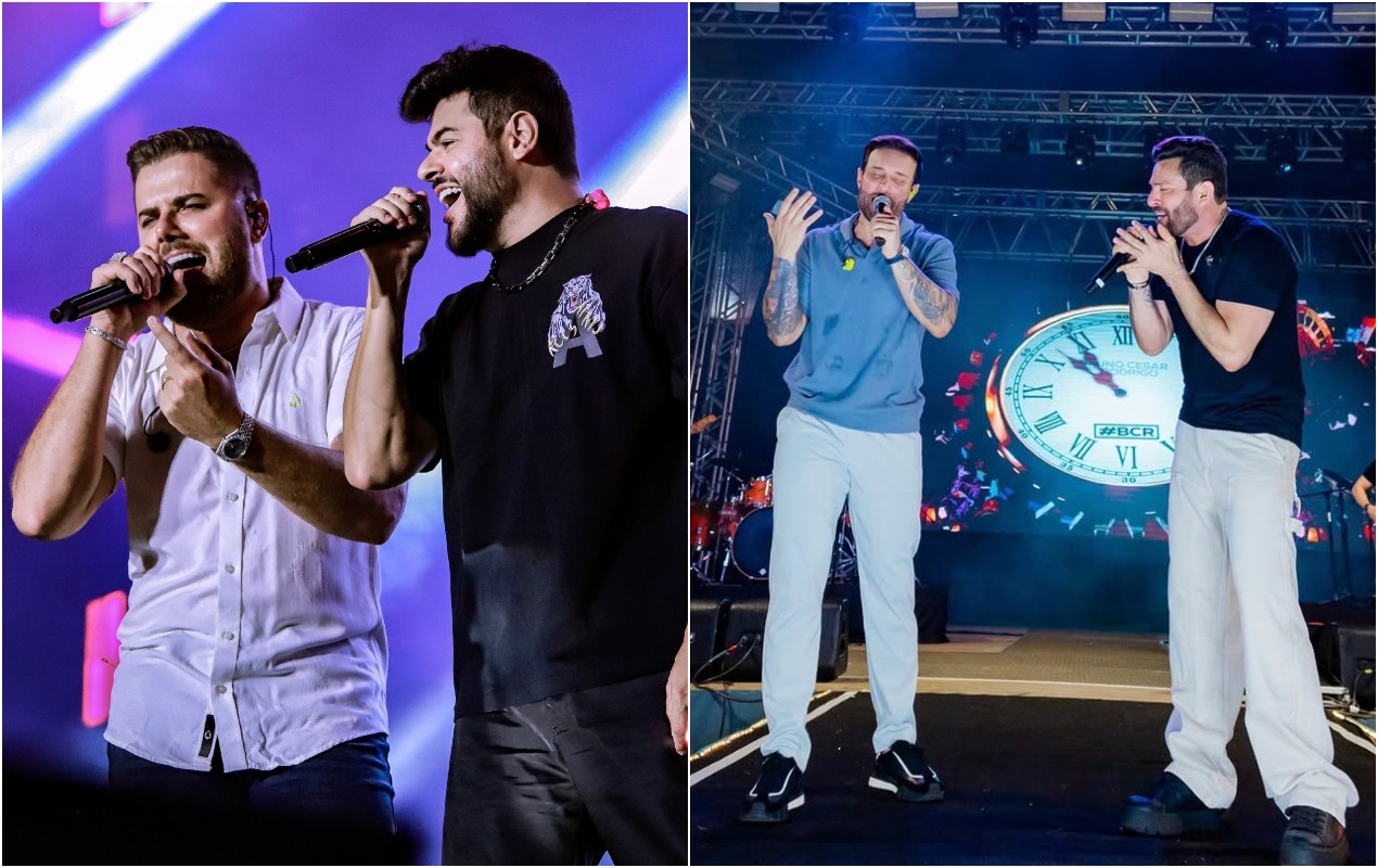 Show em dose quádrupla: Zé Neto e Cristiano e Bruno César e Rodrigo sobem ao palco da Festa Junina de Votorantim neste sábado